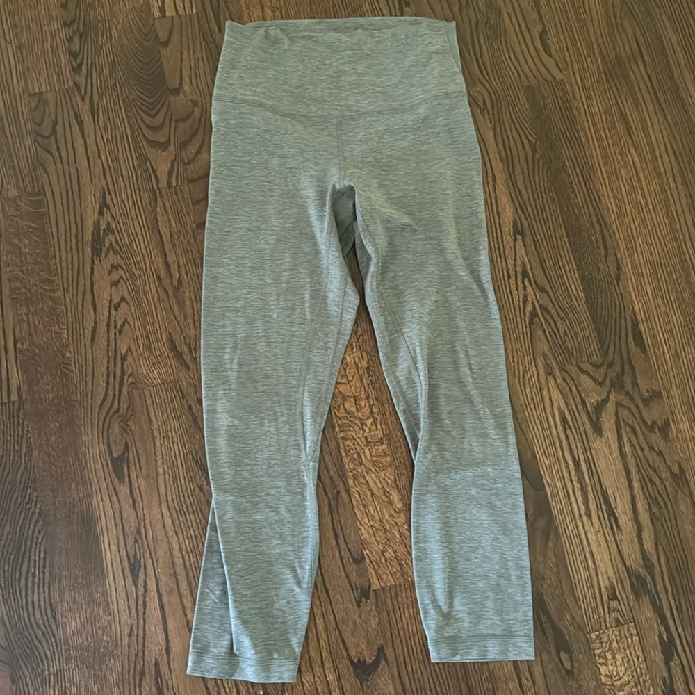 Heathered Gray Align Leggings (25in)